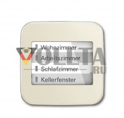 Busch-Jaeger 6730-212 Duro2000 SI LED-Дисплей  WaveLINE цвет: кремово-белый