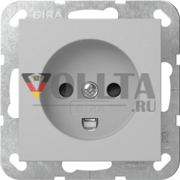 Gira 4422015 Датская система SH 55 gr m розетка