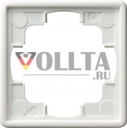 Gira 021140 S-Color рамка 1-я, цвет:чисто белый, тон:глянец