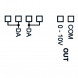 LUNATONE 86458508-PWM Аналоговый интерфейс DALI выход | PWM
