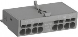 ABB Stotz-Kontakt HKF1-20K, вспомогательный выключатель 2НО, передний монтаж с вставными клеммами, 1SAM201901R1202