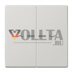 Jung LS995KO5PLG LS990 KNX кнопка, клавиша крышка, цвет: светло серый