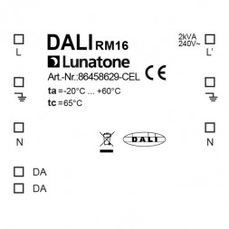LUNATONE 86458629-CEL Активатор DALI DE | 16 А, нормально открытый, Wieland