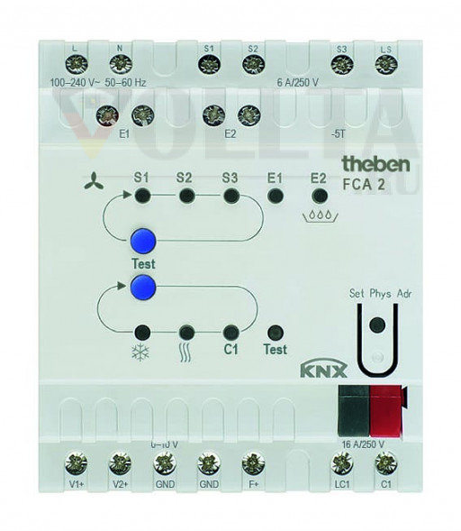 Theben 4920210 Привод отопления FCA 2 KNX Привод фанкойла