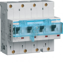 Переключатель Hager HTN616C SLS 3-полюсный+N Cs-16A DIN-рейка