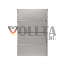 Berker 75164773 K1 KNX сенсорный комфорт четверная цвет: благородная сталь