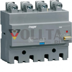 Hager HBT160F P250 4P 160A Idn 30 мА фиксированный блок RCD