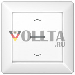 Jung AS590KO5PWW AS500 KNX кнопка, клавиша полная плата цвет: альпийский белый