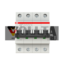 Автоматический выключатель ABB Stotz-Kontakt 2CDS274445R0104 S204MT-C10 C-Char.10kA 10A 4P
