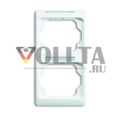 Busch-Jaeger 1732 NSKA-24G рамка для крышки, 2-сторонняя рамка студийно-белый глянцевый