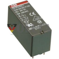 ABB Stotz-Kontakt CR-P230AC1, вставное интерфейсное реле 1We, A1-A2=230VAC, 250V/16A, 1SVR405600R3000