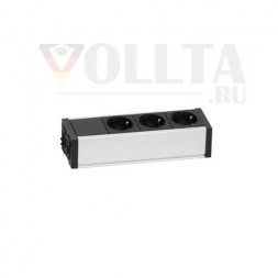 EVOline U-Dock DATA SMALL / 3 розетки / с монтажными лямками