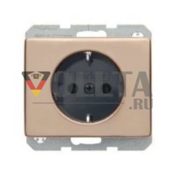 Berker 41350007 Arsys SCHUKO-розетка  16А, kupfer