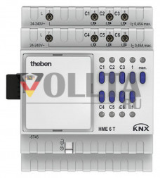 Theben 4930245 HME6T KNX шестерной актор для обогревателя, MIX2 расширение