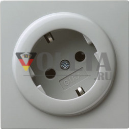 Gira 044842 S-Color SCHUKO-розетка 16А, цвет:серый, тон:глянец