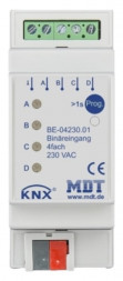 MDT BE-04230.01 Бинарный вход четверной 230В
