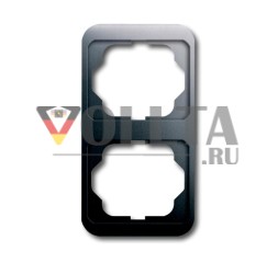 Рамка крышки Busch-Jaeger 1732-20, 2-сторонняя рамка платина