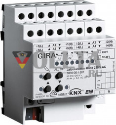Gira 103900 актор для жалюзи четверная