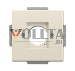 Busch-Jaeger 2553-82 XLR центральная пластина цвета слоновой кости