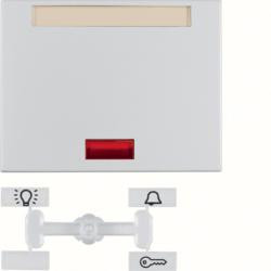 Berker 14157103 клавиша с 5 закрытыми линзами и полем для маркировки Alu Berker K.5