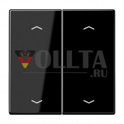 Jung LS995MPSW LS990 KNX кнопка, клавиша крышка, цвет: черный