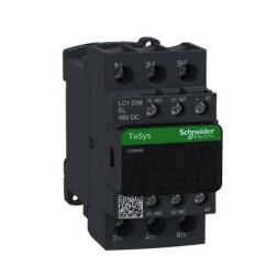 Schneider Electric LC1D38EL 3-полюсный 38A 48VDC 1S/1NC контактор