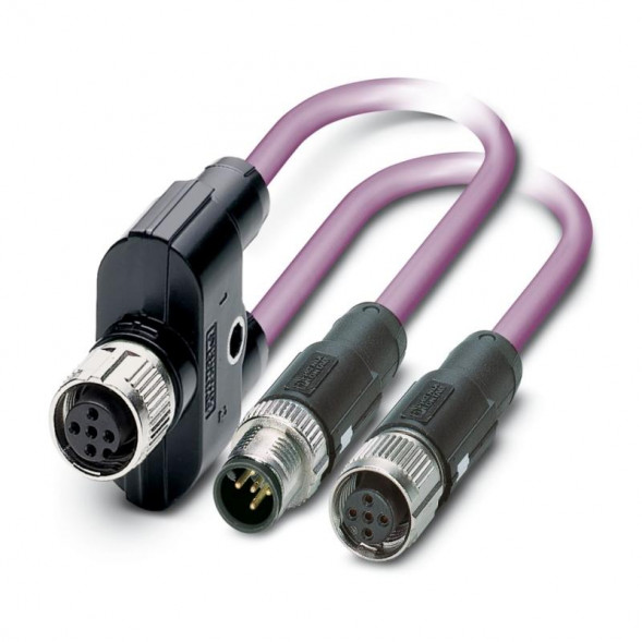 Phoenix Contact 1436071 SAC-5PY-F/2X15,0-920-MS-FS шинный системный кабель