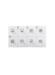 MERTEN MEG3927-6000 Набор символов для розеток System Design