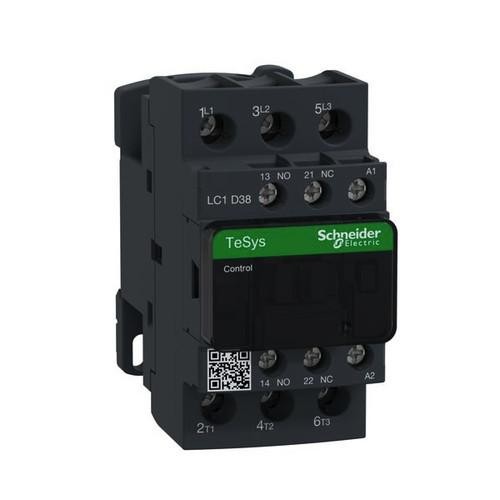 Контактор Schneider Electric LC1D38F7 3-полюсный 38A 110V 50/60HZ 1S/1OE