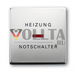 Busch-Jaeger 1789H-866 Pur Edelstahl отопление аварийный выключатель крышка,