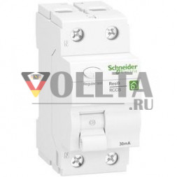 Schneider Electric R9R42225 Resi9 1P+N 25A 30mA Тип F дифференциальный автоматический выключатель