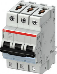 ABB Stotz-Kontakt S403M-C16, миниатюрный автоматический выключатель C, 16A, 10kA, 3P, втычной, 2CCS573001R0164