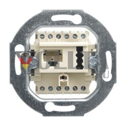 Busch-Jaeger UAE 8 (6) TAE 6 F+N UAE 8 (6) /TAE 6F+N - Распределительная коробка, 2 x 6-контактная белая