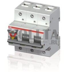 ABB Stotz-Kontakt S803B-B80, высокопроизводительный автоматический выключатель 80A,B,230/400VAC=Icu16kA,3P, 2CCS813001R0805