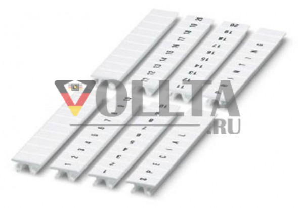 Phoenix Contact 0809858:0031 ZB 5,08, QR: ПРОДОЛЖЕНИЕ НОМЕРА 31-40 Zackband