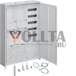 Hager ZB33SET25LS полный шкаф 2ZP/RES/VF-5rh/APZ eHZ 1100
