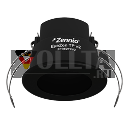 Zennio ZPDEZTPV2A EyeZen TP Black v2 детектор движения