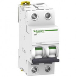 Schneider Electric A9F95206 IC60L 2-полюсный автоматический выключатель K6A