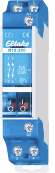  Eltako R12-200-24V Реле коммутационное,  серия 12, 2 замыкающих контакта,  напряжение 24В AC