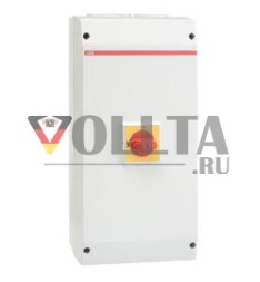 ABB Stotz-Kontakt OTE90AL3M, выключатель безопасности ЭМС 3-полюсный 45 кВт 400 В с красно-желтой ручкой, 1SCA022812R6290