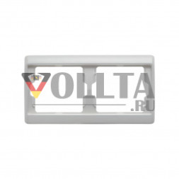 Berker 13630069 Arsys рамка двойная, горизонтальная, цвет:полярная белизна, тон:глянец
