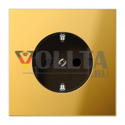 Jung GO2520KI LS990 SCHUKO-розетка  16А, золотого цвета