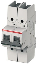 ABB Stotz-Kontakt S802S-C6-R, высокопроизводительный автоматический выключатель 6A,C,415VAC=Icu 50kA, 2P соединение с кольцевым кабельным наконечником, 2CCS862002R0064