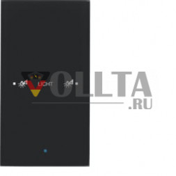 Berker 75141935 Стеклянный сенсор 1-стороннее комфортное стекло, черное Berker TS Sensor