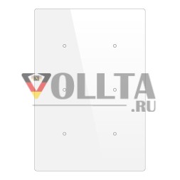 BESKNX PL126100 KNX сенсорная кнопка Cubik-V basic | 6-позиционная | белая