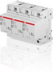 ABB STOTZ-KONTAKT OVR T2 3L 80-440s P QS, OVR T2 3L 80-440s P QS УЗИП T2 с резервным напряжением 400/690 В TNC 3P, 2CTB815708R4700