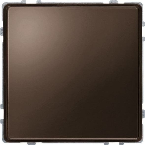 Schneider серия: Merten 348315 Aquadesign Заглушка, цвет:темно-коричневый