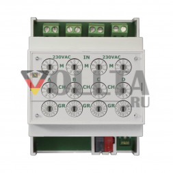 LINGG&JANKE Q79532 KNX двоичный вход Quick | 4-канальный, вход сигнала 230 В переменного/постоянного тока, 4 TE