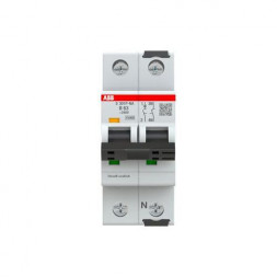 Автоматический выключатель ABB Stotz-Kontakt 2CDS381103R0635 S301P-B63NA B25kA 63A 1+NA