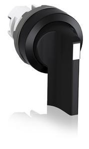 ABB Stotz-Kontakt M3SS6-10B, селекторный переключатель, черный, C с возвратом в положение B, 1SFA611215R1006